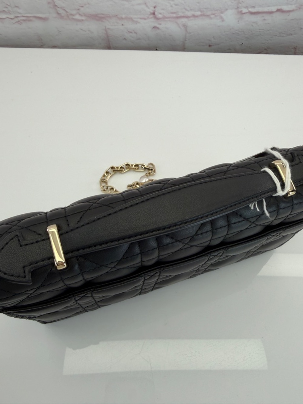 Dior My Dior Mini Black Quilted Cannage Lambskin Shoulder Bag - Picture 8 of 16